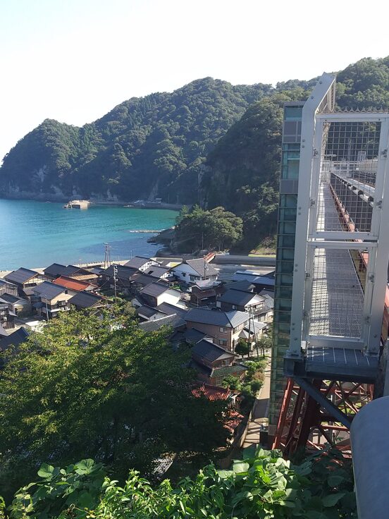 餘部鉄橋景色