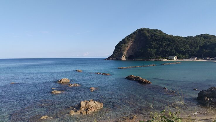 海岸線の景色