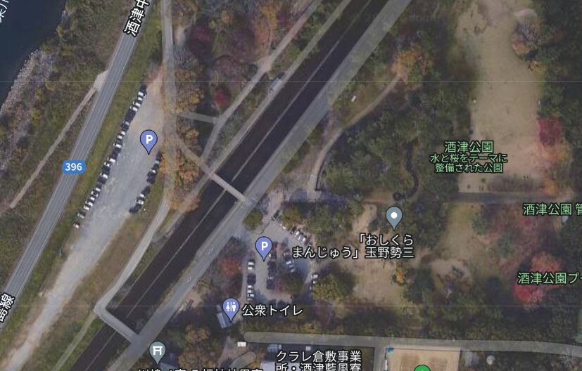 地図：酒津公園