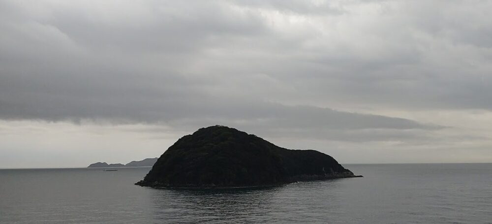 展望所からの島