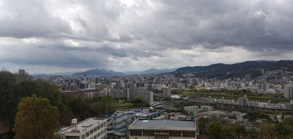 神田山荘 部屋からの眺め