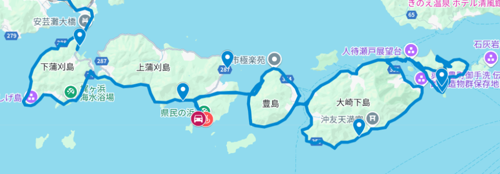 島巡りマップ