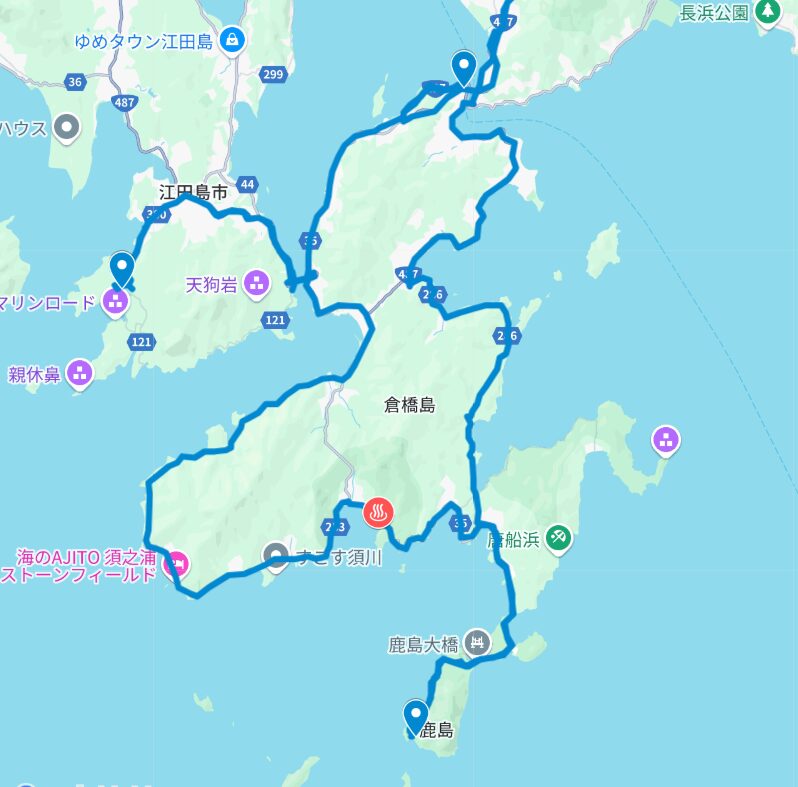 島巡りマップ