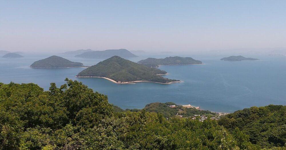 紫雲出山 山頂展望台