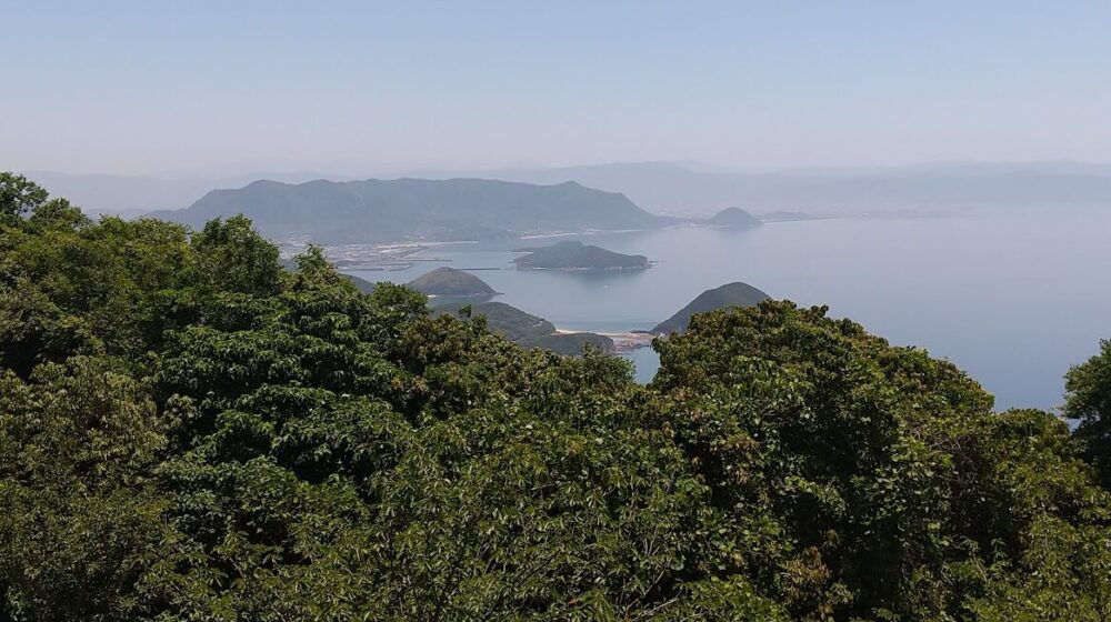 紫雲出山 山頂展望台