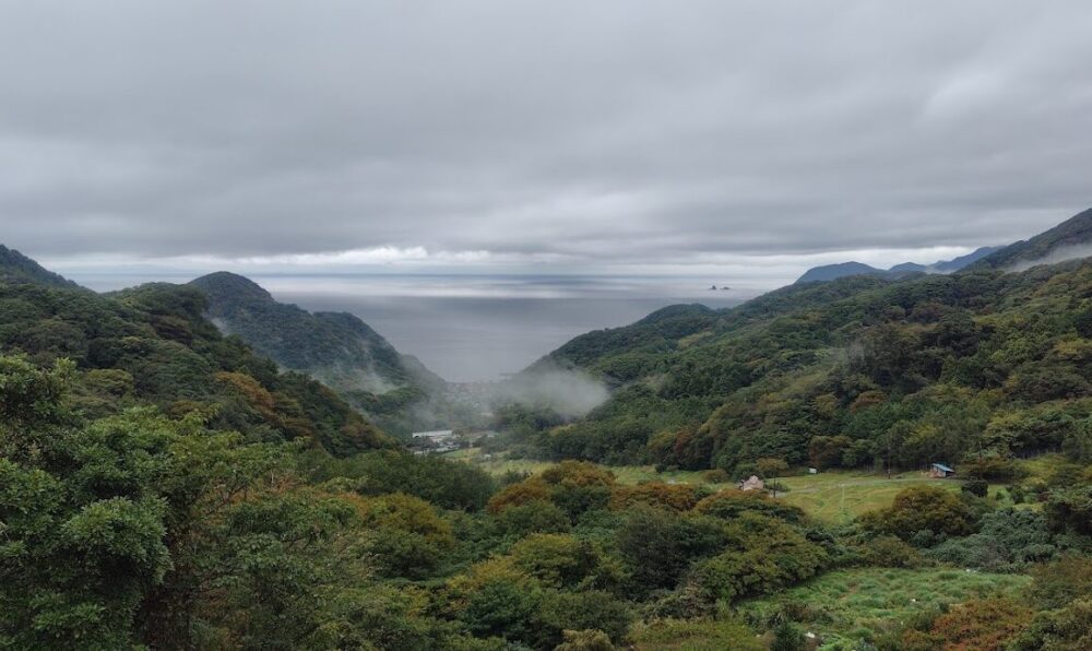 石部の棚田展望台