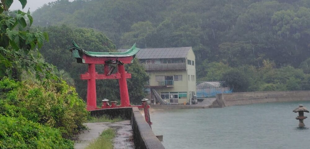 岩子島 厳島神社 鳥居