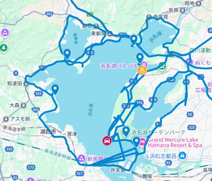 ドライブマップ浜名湖