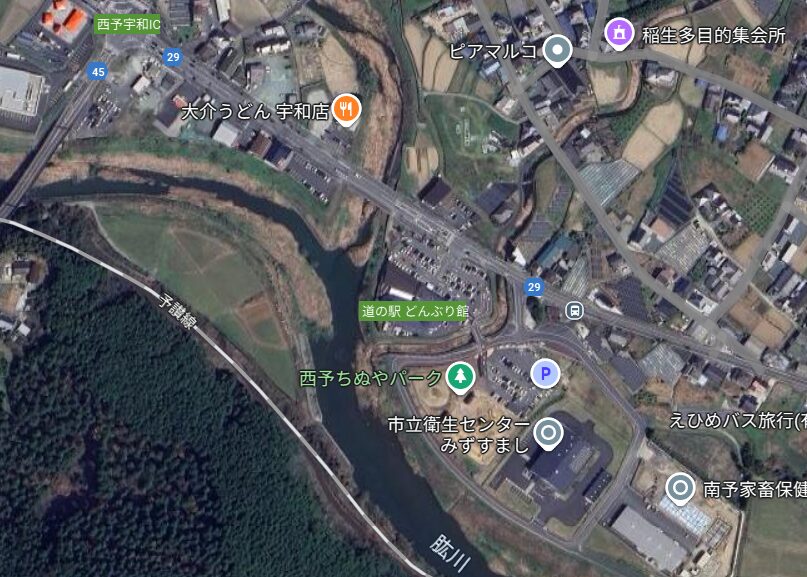 どんぶり館地図