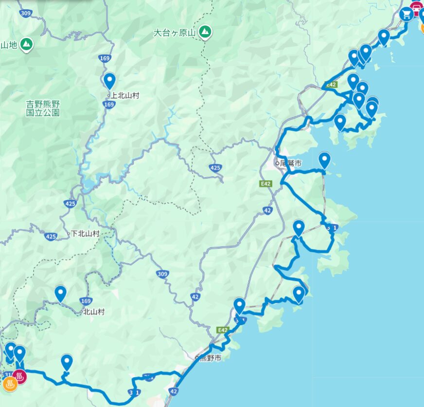 11/11ドライブマップ