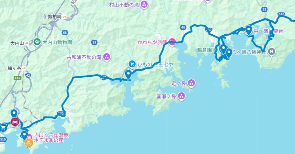 11/11ドライブマップ-2