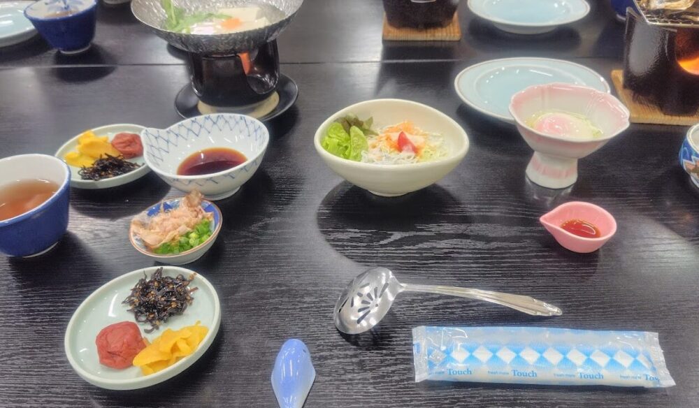 湯の峯荘　朝食