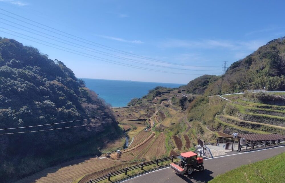 浜野浦の棚田展望台