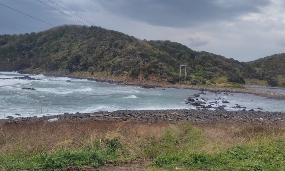 本土と繋がった道の最西端