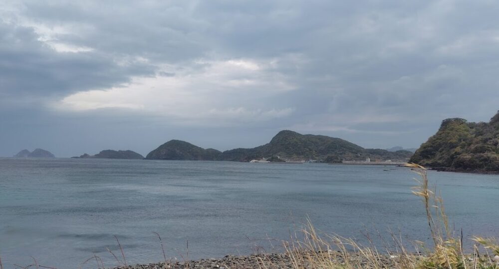 本土と繋がった道の最西端