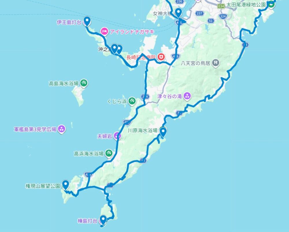 411ドライブマップ前半