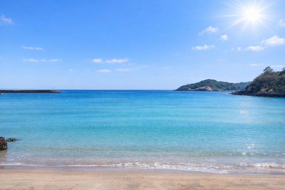 加工　根獅子海水浴場