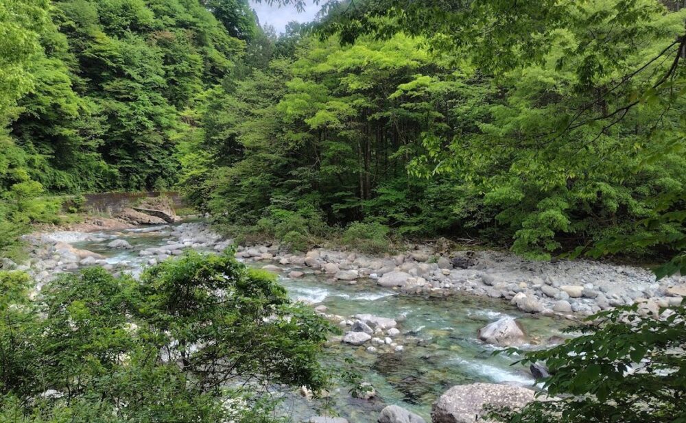 阿寺渓谷
