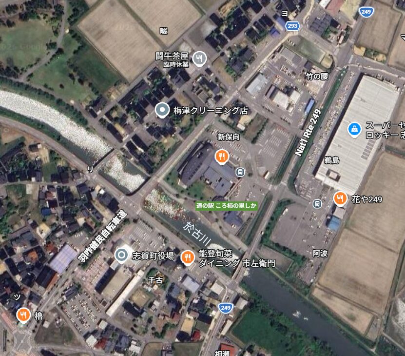 道の駅 ころ柿の里しか 地図