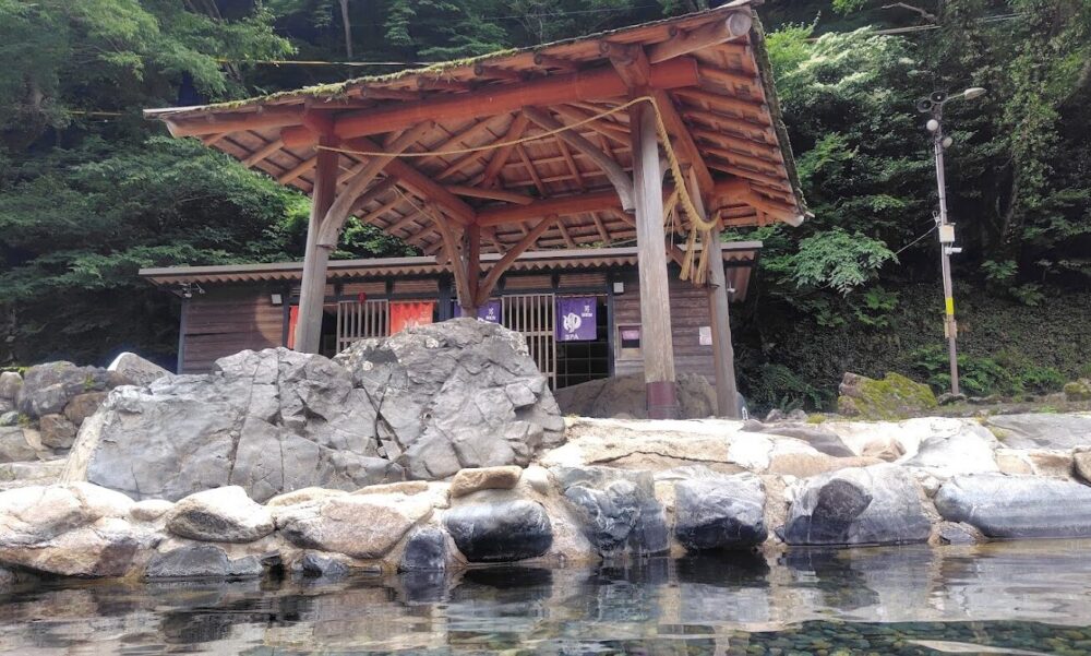 湯原温泉 砂湯
