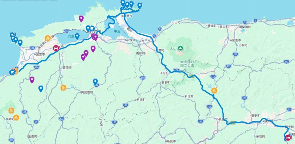 609ドライブマップ