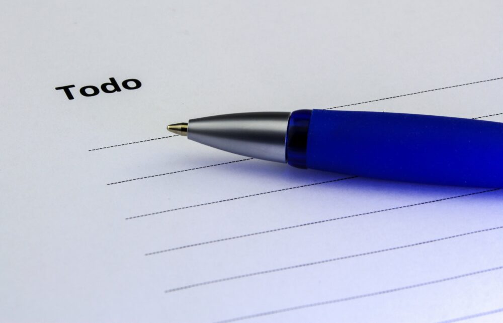 to-do list