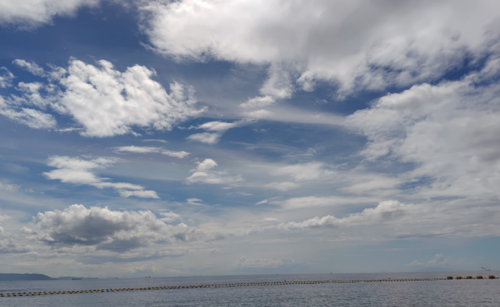 林崎・松江海岸　空