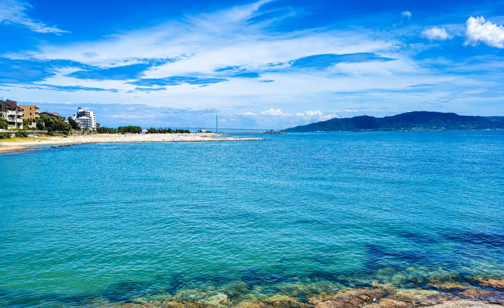 加工　林崎・松江海岸