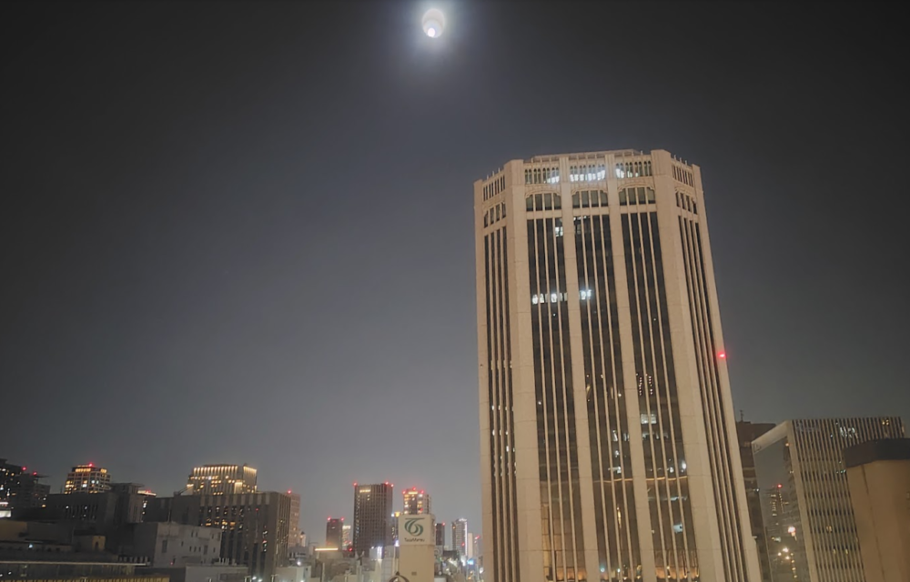 フェスティバルホールからの景色 夜