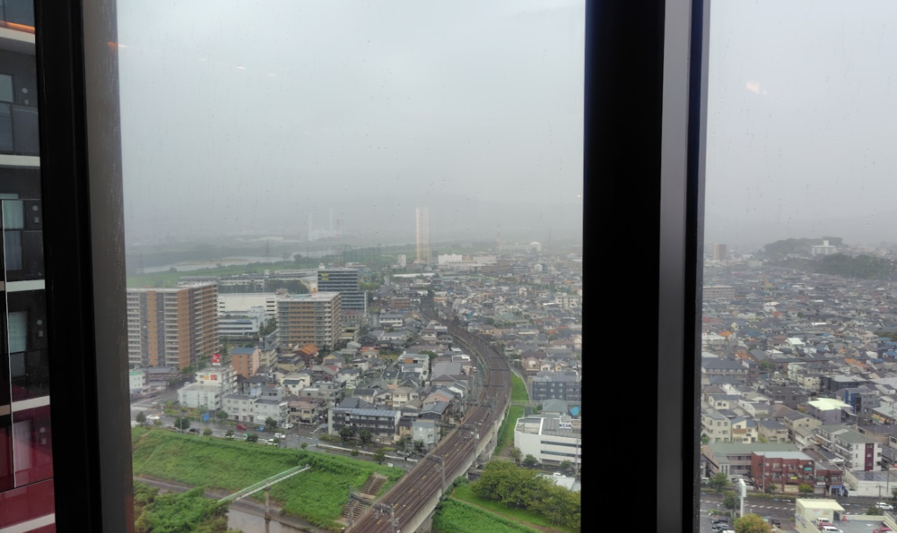 ロビー　景色