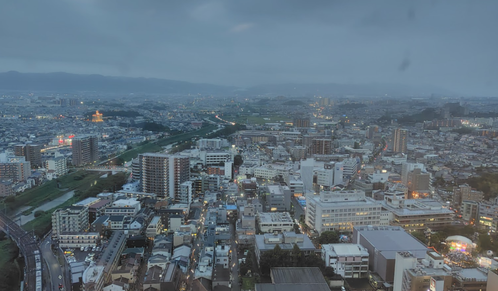 26階　窓からの景色