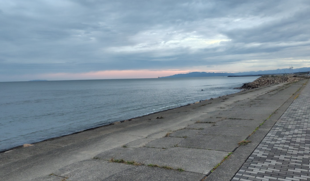 紫雲公園　海側駐車場