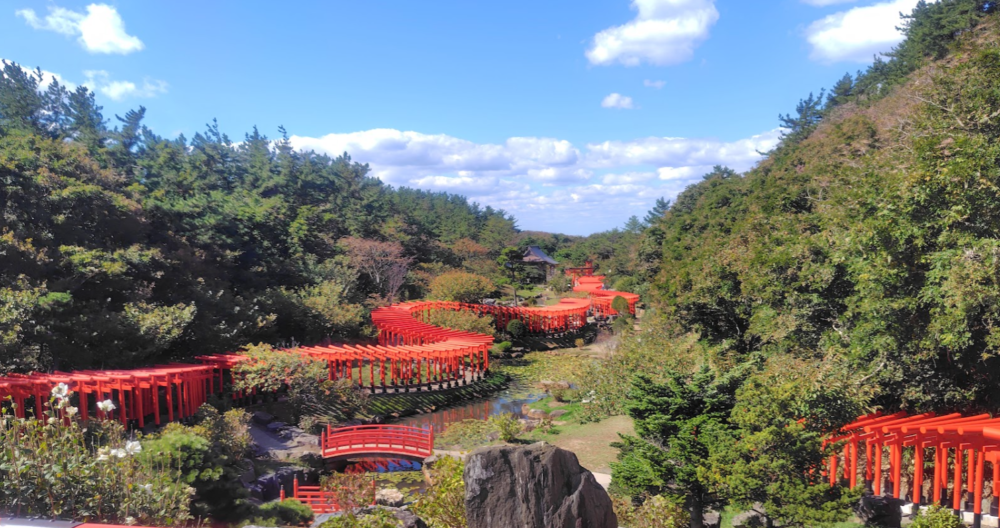 髙山稲荷神社　鳥居